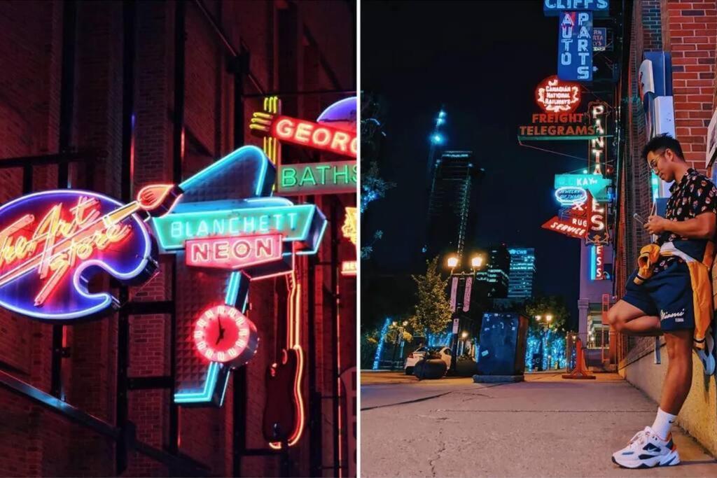Historic Jd Loft, Near Ice District, Rogers Place, Ug Parking Edmonton Esterno foto