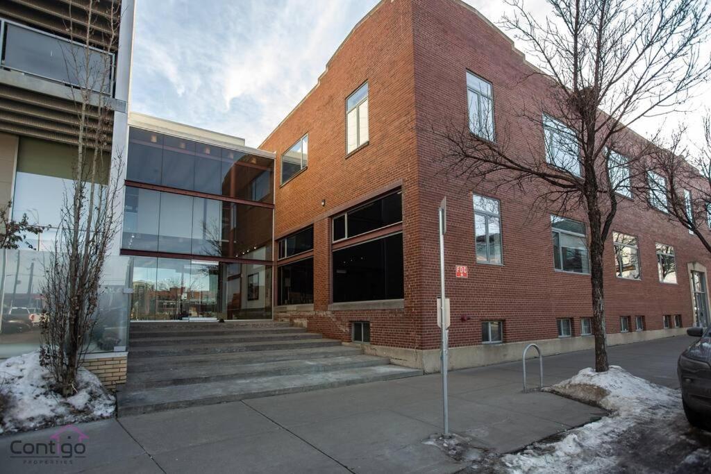 Historic Jd Loft, Near Ice District, Rogers Place, Ug Parking Edmonton Esterno foto